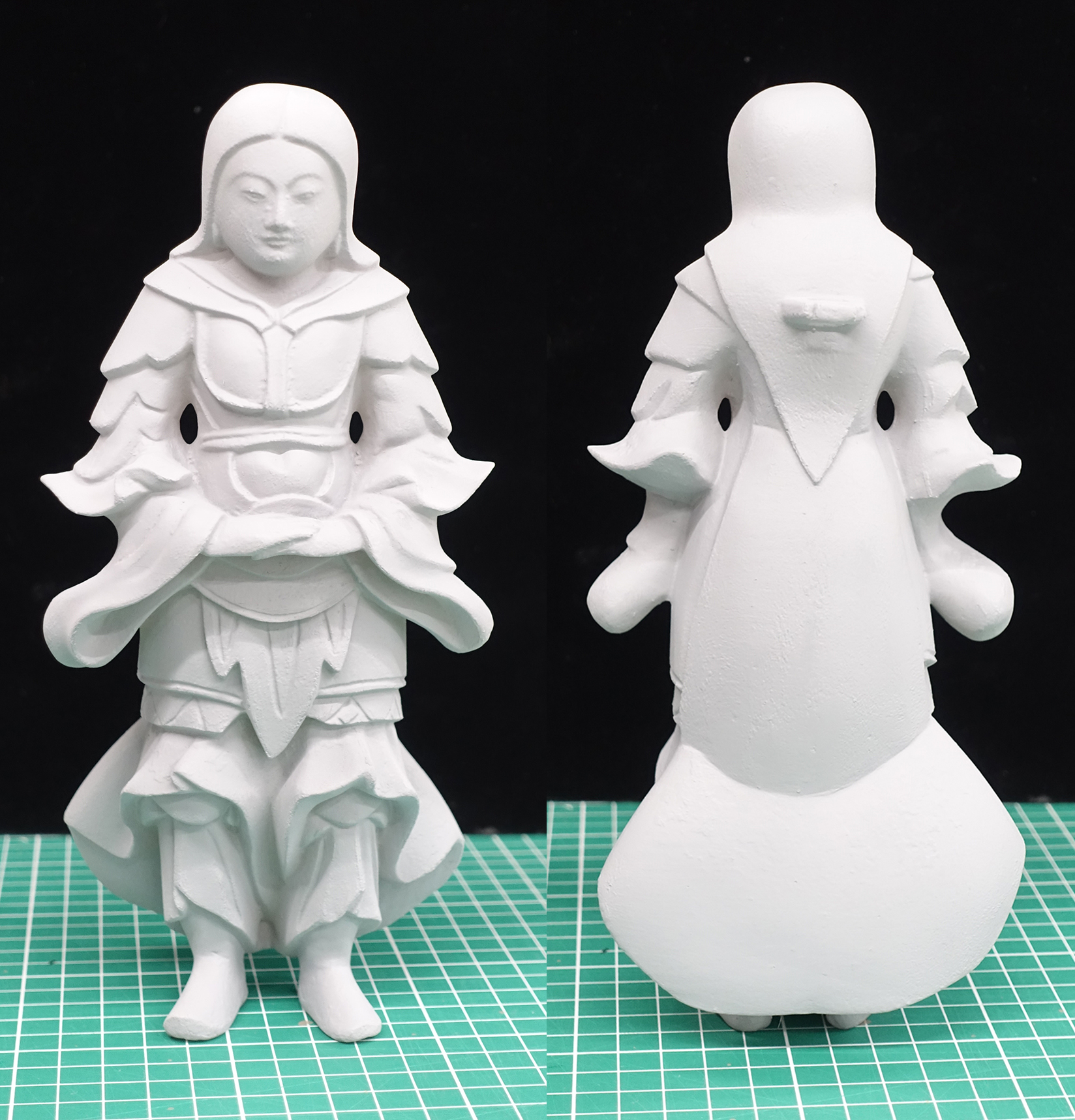 白井市　「妙見菩薩立像」：２